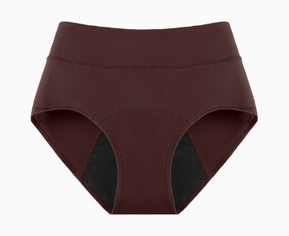 Culotte anti-fuites taille haute, alternative durable aux protections jetables