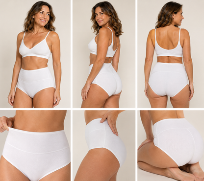 Culotte anti-fuites taille haute ultra-absorbante