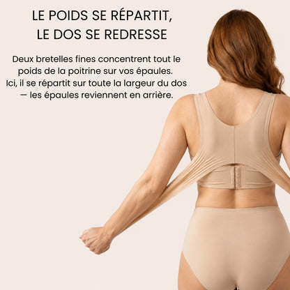 Brassière Correcteur de Posture — Maintien Dorsal Sans Armature