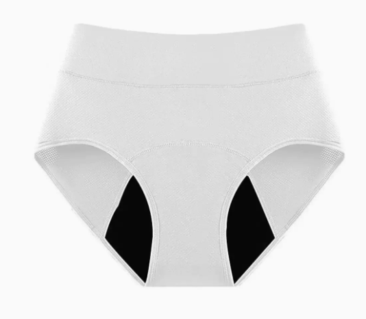 Culotte anti-fuites femme, maintien doux du ventre en taille haute